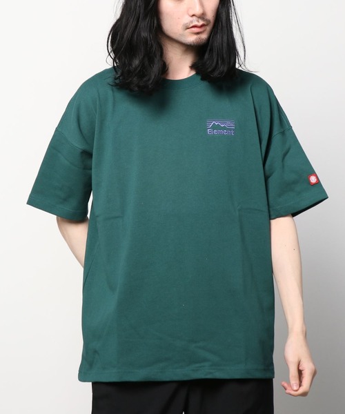 ELEMENT(エレメント)の「【ZOZOTOWN限定アイテム】ELEMENT/エレメント ビッグシルエット バックプリントTシャツ BC021-218(Tシャツ/カットソー・メンズ・ホワイト/グリーン/ブラック/グレー・XL/M/L)」の13枚目の写真