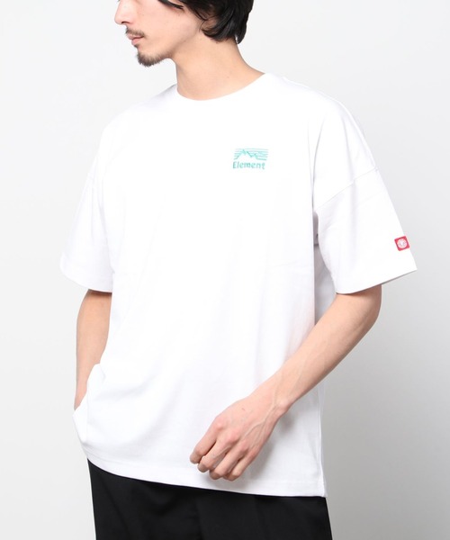 ELEMENT(エレメント)の「【ZOZOTOWN限定アイテム】ELEMENT/エレメント ビッグシルエット バックプリントTシャツ BC021-218(Tシャツ/カットソー・メンズ・ホワイト/グリーン/ブラック/グレー・XL/M/L)」の20枚目の写真