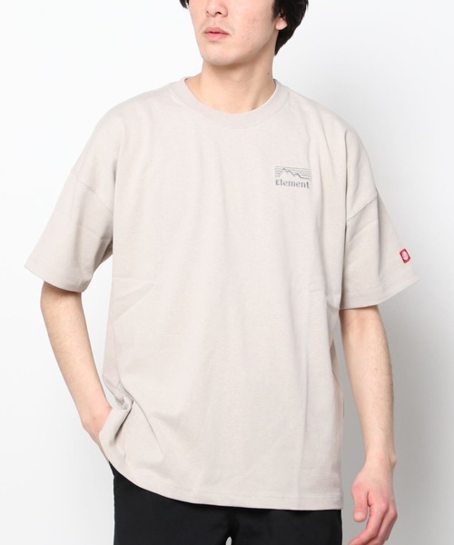 ELEMENT(エレメント)の「【ZOZOTOWN限定アイテム】ELEMENT/エレメント ビッグシルエット バックプリントTシャツ BC021-218(Tシャツ/カットソー・メンズ・ホワイト/グリーン/ブラック/グレー・XL/M/L)」の15枚目の写真