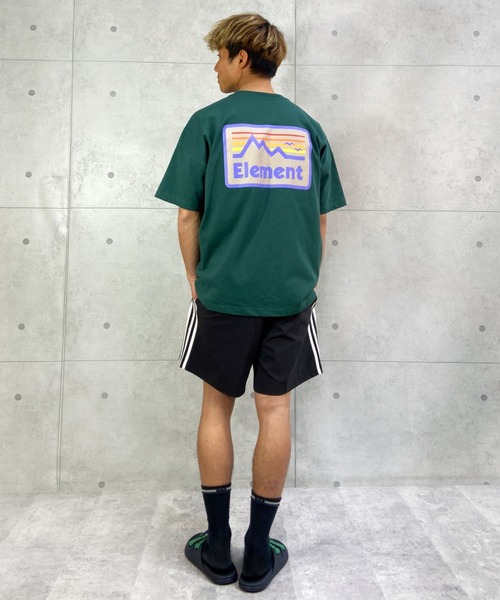 ELEMENT(エレメント)の「【ZOZOTOWN限定アイテム】ELEMENT/エレメント ビッグシルエット バックプリントTシャツ BC021-218(Tシャツ/カットソー・メンズ・ホワイト/グリーン/ブラック/グレー・XL/M/L)」の21枚目の写真