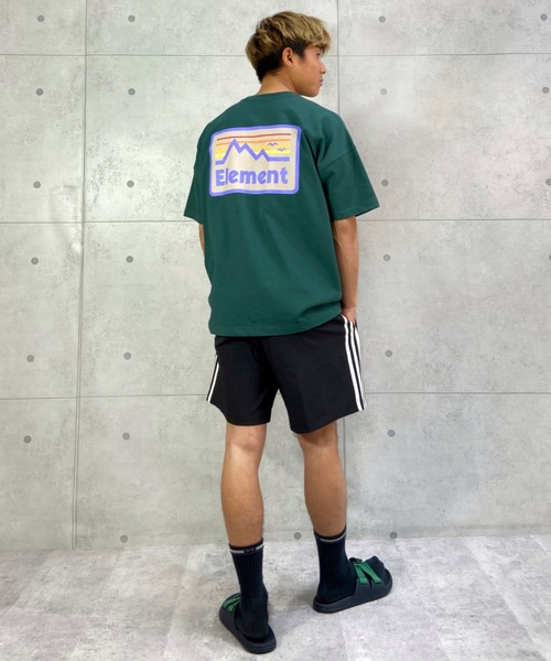 ELEMENT(エレメント)の「【ZOZOTOWN限定アイテム】ELEMENT/エレメント ビッグシルエット バックプリントTシャツ BC021-218(Tシャツ/カットソー・メンズ・ホワイト/グリーン/ブラック/グレー・XL/M/L)」の22枚目の写真