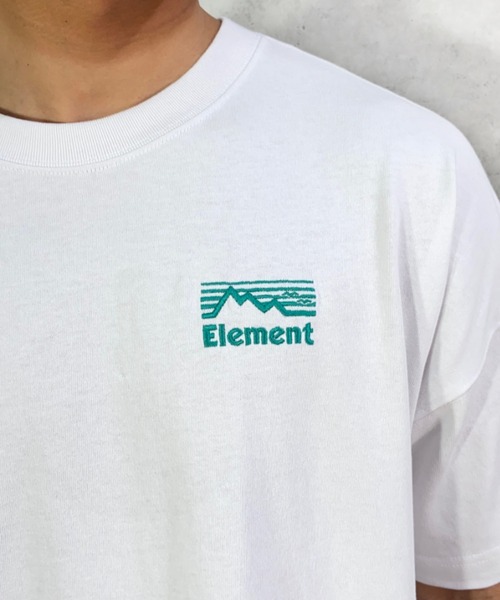 ELEMENT(エレメント)の「【ZOZOTOWN限定アイテム】ELEMENT/エレメント ビッグシルエット バックプリントTシャツ BC021-218(Tシャツ/カットソー・メンズ・ホワイト/グリーン/ブラック/グレー・XL/M/L)」の6枚目の写真