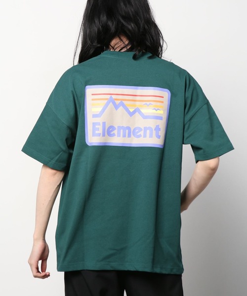 ELEMENT(エレメント)の「【ZOZOTOWN限定アイテム】ELEMENT/エレメント ビッグシルエット バックプリントTシャツ BC021-218(Tシャツ/カットソー・メンズ・ホワイト/グリーン/ブラック/グレー・XL/M/L)」の12枚目の写真