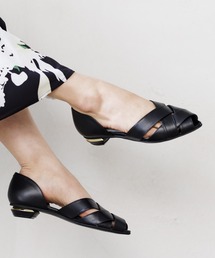 HIMIKO | 【HIMIKO】カットワークセパレートパンプス/621122(パンプス)