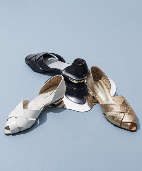 HIMIKO（ヒミコ）の「【Made in Japan】カットワークセパレートパンプス/621122（パンプス・レディース・ゴールド/ブラック/アイボリー・24.0cm/23.0cm/24.5cm/22.5cm/23.5cm/25.0cm/22.0cm/25.5cm）」の8枚目の写真