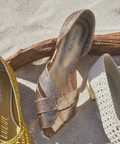 HIMIKO（ヒミコ）の「【Made in Japan】カットワークセパレートパンプス/621122（パンプス・レディース・ゴールド/ブラック/アイボリー・24.0cm/23.0cm/24.5cm/22.5cm/23.5cm/25.0cm/22.0cm/25.5cm）」の14枚目の写真