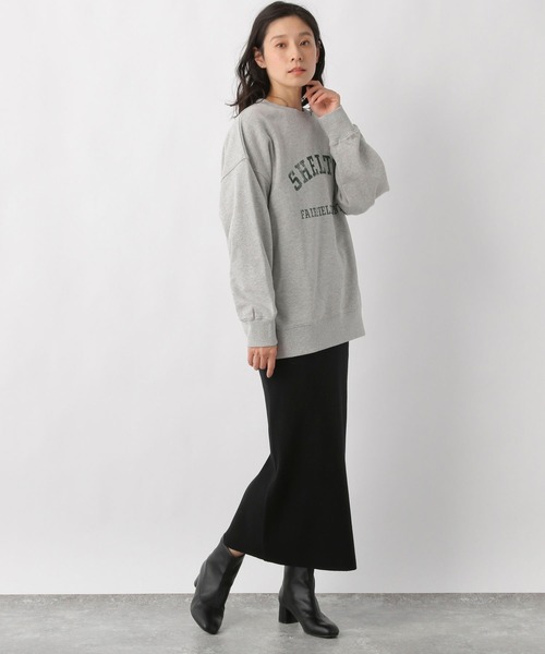 LEPSIM（レプシィム）の「アソートロゴプリントプルオーバー　261486（スウェット・レディース・ホワイト/グレー/グリーン・FREE）」の6枚目の写真