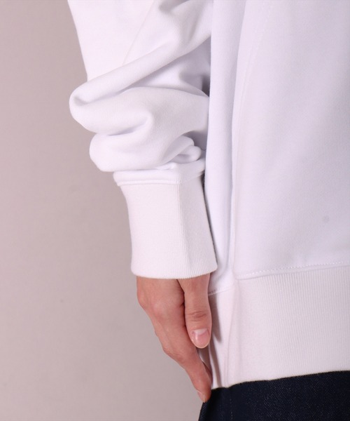 A FEW GOOD KIDS（ア フュー グッド キッズ）の「【a few good kids】サークル ロゴ プリント ルーズ スリーブ ジップ パーカー(BB)（パーカー・メンズ・ホワイト/ブラック・MEDIUM/LARGE）」の16枚目の写真