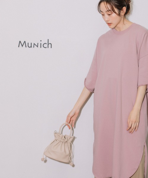 Munich（ミューニック）の「WEB限定　ソフトフェイクレザー2wayミニバッグ（ショルダーバッグ・レディース・ホワイト/ブラック/ベージュ/グリーン・FREE）」の12枚目の写真