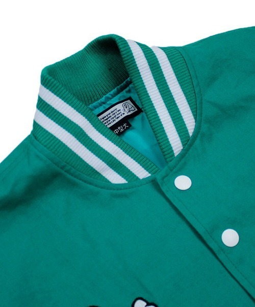 GALFY(ガルフィー)の「【GALFY/ガルフィー】わんわん大学ジャケット・改(スタジャン・メンズ・ブラック/ネイビー/グリーン・L/XL)」の15枚目の写真