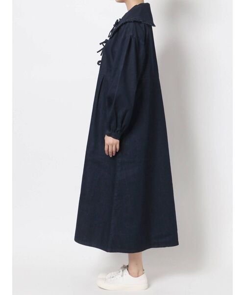 merry jenny（メリージェニー）の「デニムリボンワンピース（ワンピース・レディース・ブラック/インディゴブルー・FREE）」の21枚目の写真