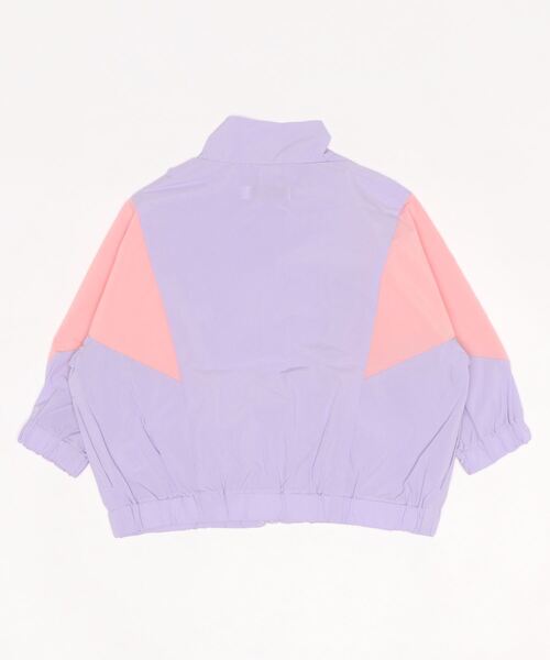 BABYDOLL（ベビードール）の「ウィンドブレーカー 6122K（ナイロンジャケット・キッズ・チェリーピンク/パープル/ブラック/ブルー・150cm/110cm/120cm/140cm/100cm/90cm/130cm）」の6枚目の写真