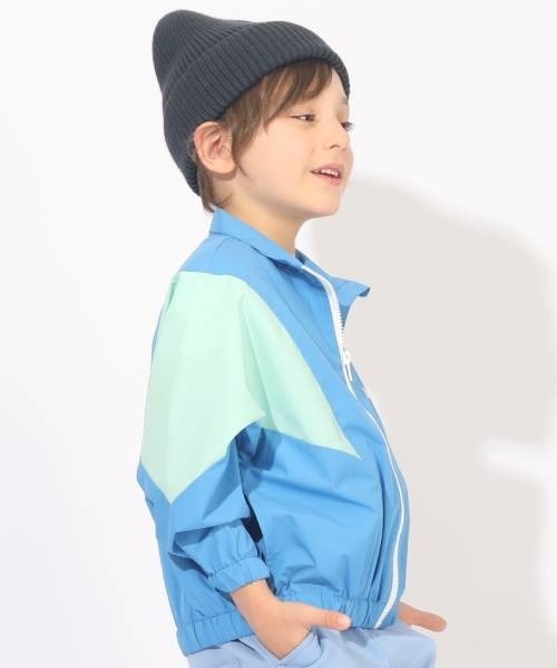 BABYDOLL（ベビードール）の「ウィンドブレーカー 6122K（ナイロンジャケット・キッズ・チェリーピンク/パープル/ブラック/ブルー・150cm/110cm/120cm/140cm/100cm/90cm/130cm）」の22枚目の写真