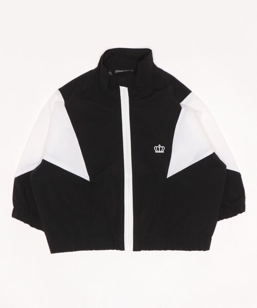 BABYDOLL（ベビードール）の「ウィンドブレーカー 6122K（ナイロンジャケット・キッズ・チェリーピンク/パープル/ブラック/ブルー・150cm/110cm/120cm/140cm/100cm/90cm/130cm）」の12枚目の写真