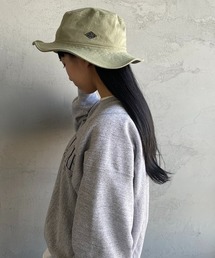 [DANTON/ダントン] ワンポイントロゴ コットンツイルバケットハット