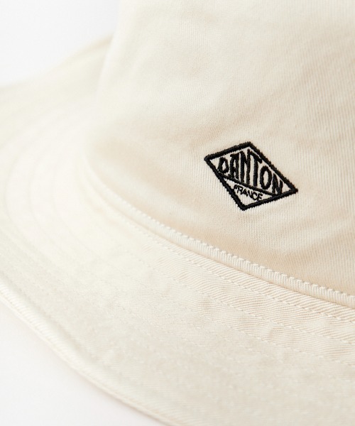 DANTON（ダントン）の「[DANTON/ダントン] ワンポイントロゴ コットンツイルバケットハット（ハット・レディース・ブラック/オリーブ/カーキ/アイボリー/ダークグレー・F）」の13枚目の写真