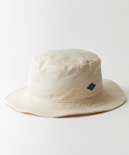 DANTON/ダントン] ワンポイントロゴ コットンツイルバケット
