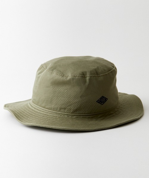 DANTON（ダントン）の「[DANTON/ダントン] ワンポイントロゴ コットンツイルバケットハット（ハット・レディース・ブラック/オリーブ/カーキ/アイボリー/ダークグレー・F）」の6枚目の写真