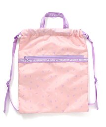 /ALGY総柄　ナップ_撥水加工