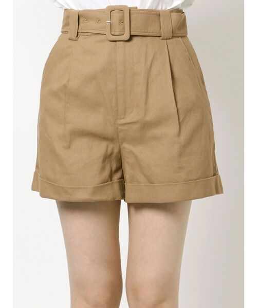 CALNAMUR(カルナムール)の「ロールアップショートパンツ(その他パンツ・レディース・ベージュ/カーキ・FREE)」の14枚目の写真