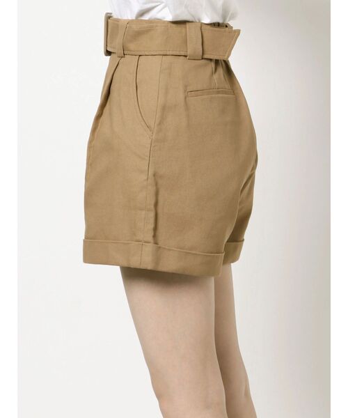 CALNAMUR(カルナムール)の「ロールアップショートパンツ(その他パンツ・レディース・ベージュ/カーキ・FREE)」の5枚目の写真