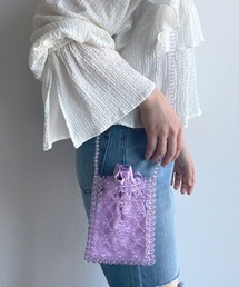 w closet | ビーズショルダーバッグ(ショルダーバッグ)