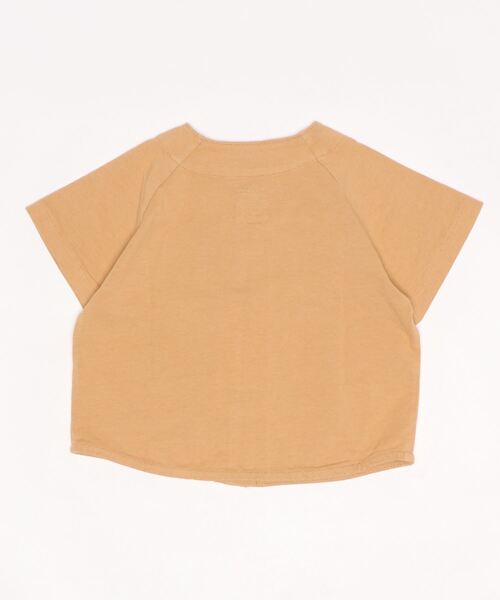 Ocean&Ground（オーシャン&グラウンド）の「ベースボールシャツ（80～140cm）（カーディガン/ボレロ・キッズ・ベージュ/アイボリー/オリーブ・95/130/140/80/90/100/110/120）」の4枚目の写真