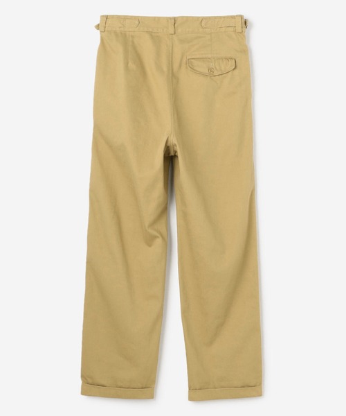 ORCIVAL（オーシバル）の「ORCIVAL | ヴィンテージツイル サイドアジャスター2タックパンツ MEN（その他パンツ・メンズ・ベージュ/カーキ・4/5）」の12枚目の写真