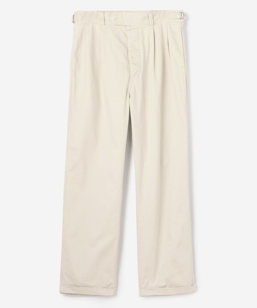 ORCIVAL（オーシバル）の「ORCIVAL | ヴィンテージツイル サイドアジャスター2タックパンツ MEN（その他パンツ・メンズ・ベージュ/カーキ・4/5）」の17枚目の写真