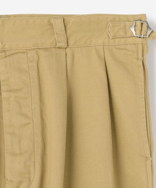 ORCIVAL（オーシバル）の「ORCIVAL | ヴィンテージツイル サイドアジャスター2タックパンツ MEN（その他パンツ・メンズ・ベージュ/カーキ・4/5）」の14枚目の写真