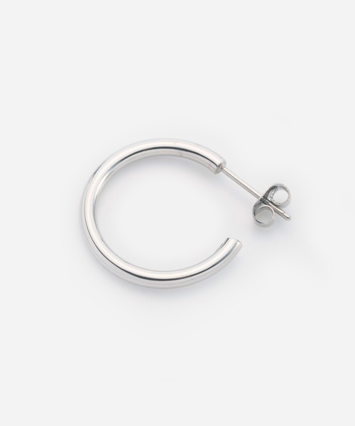 Vaya Con Dios(ヴァヤコンディオス)の「E154 stainless - Hoop pierce(pair)(ピアス(両耳用)・メンズ・シルバー/ゴールド/ブラック・FREE)」の10枚目の写真