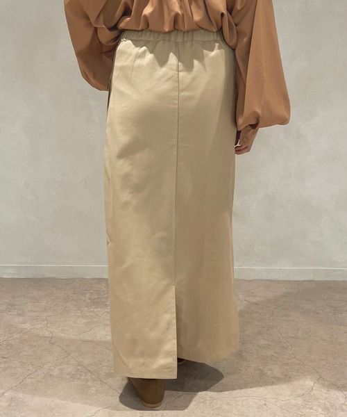 apres jour clair(アプレジュールクレア)の「【apres jour clair】ナロースカート【SETUP着用可能】【ZOZOTOWN限定アイテム】(スカート・レディース・ベージュ/ライトベージュ/ダークブラウン・フリー/X-LARGE)」の21枚目の写真
