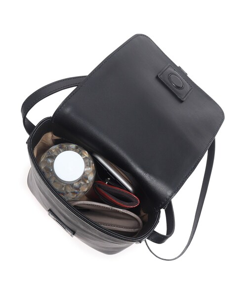 HIROKO HAYASHI（ヒロコハヤシ）の「◆FILATO REALE(フィラート レアーレ)ショルダーバッグ（ショルダーバッグ・レディース・ブラック・00）」の8枚目の写真