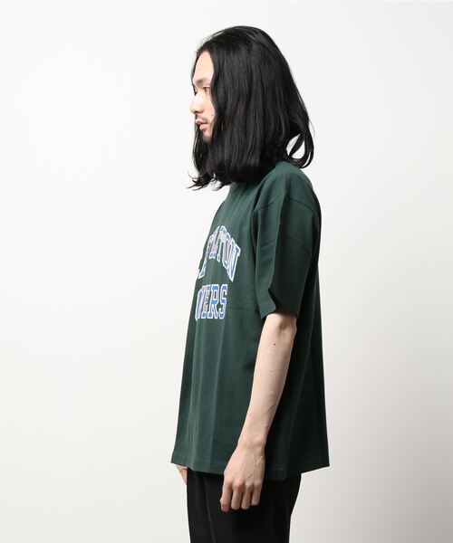 Champion（チャンピオン）の「【Champion】胸ロゴプリントＴシャツ（Tシャツ/カットソー・メンズ・ネイビー/ホワイト/ダークグリーン・M/XL/L）」の4枚目の写真