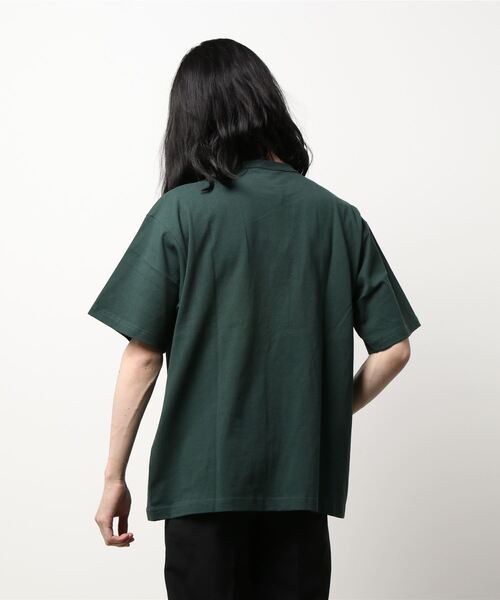Champion（チャンピオン）の「【Champion】胸ロゴプリントＴシャツ（Tシャツ/カットソー・メンズ・ネイビー/ホワイト/ダークグリーン・M/XL/L）」の5枚目の写真