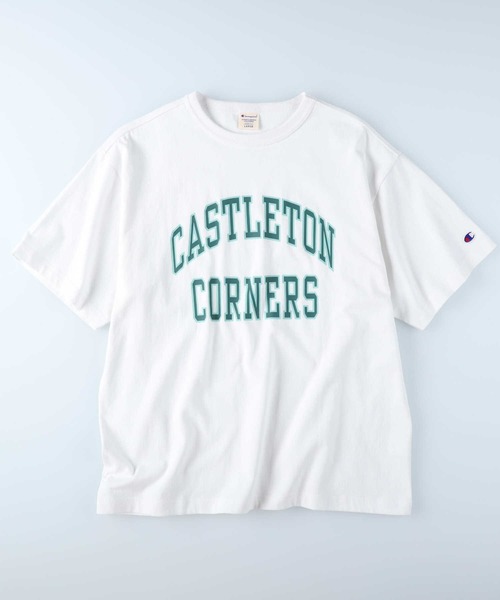 Champion（チャンピオン）の「【Champion】胸ロゴプリントＴシャツ（Tシャツ/カットソー・メンズ・ネイビー/ホワイト/ダークグリーン・M/XL/L）」の16枚目の写真