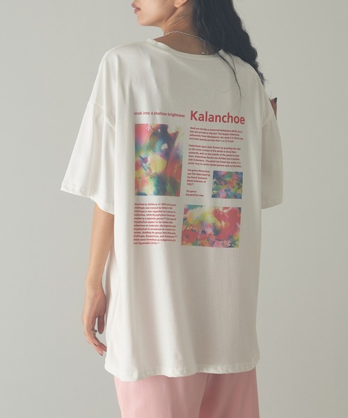 VACANCY（ヴァカンシー）の「JIROコラボ　メッセージTシャツ（Tシャツ/カットソー・レディース・オレンジ/グリーン・FREE）」の2枚目の写真