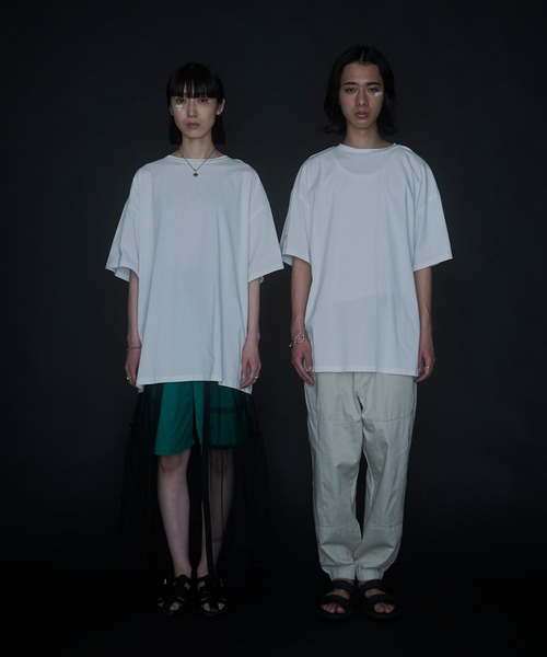 VACANCY（ヴァカンシー）の「JIROコラボ　メッセージTシャツ（Tシャツ/カットソー・レディース・オレンジ/グリーン・FREE）」の14枚目の写真