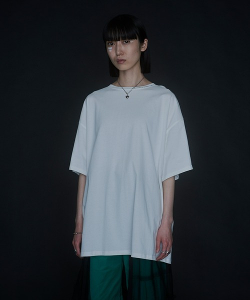 VACANCY（ヴァカンシー）の「JIROコラボ　メッセージTシャツ（Tシャツ/カットソー・レディース・オレンジ/グリーン・FREE）」の3枚目の写真
