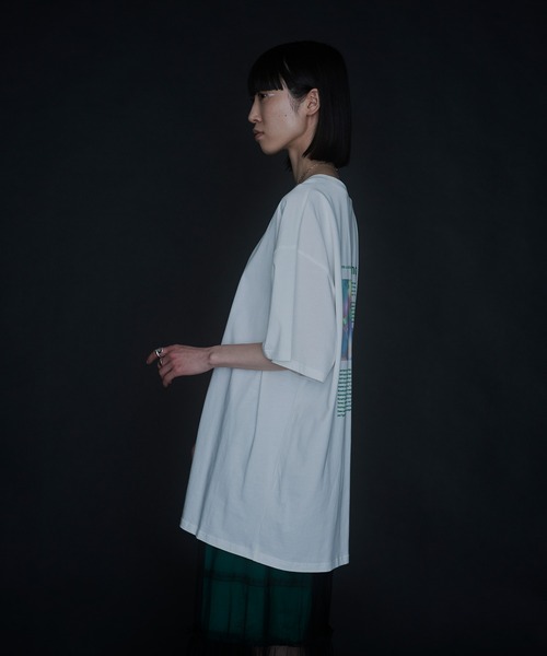 VACANCY（ヴァカンシー）の「JIROコラボ　メッセージTシャツ（Tシャツ/カットソー・レディース・オレンジ/グリーン・FREE）」の6枚目の写真