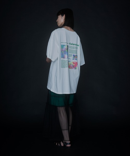 VACANCY（ヴァカンシー）の「JIROコラボ　メッセージTシャツ（Tシャツ/カットソー・レディース・オレンジ/グリーン・FREE）」の10枚目の写真