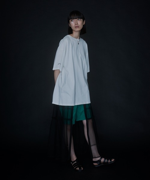 VACANCY（ヴァカンシー）の「JIROコラボ　メッセージTシャツ（Tシャツ/カットソー・レディース・オレンジ/グリーン・FREE）」の9枚目の写真