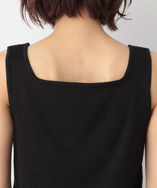 GLOBAL WORK（グローバルワーク）の「Beauteeカップ付きタンク/267024（タンクトップ・レディース・ブラック/ブラウン/オフホワイト・MEDIUM/LARGE）」の13枚目の写真