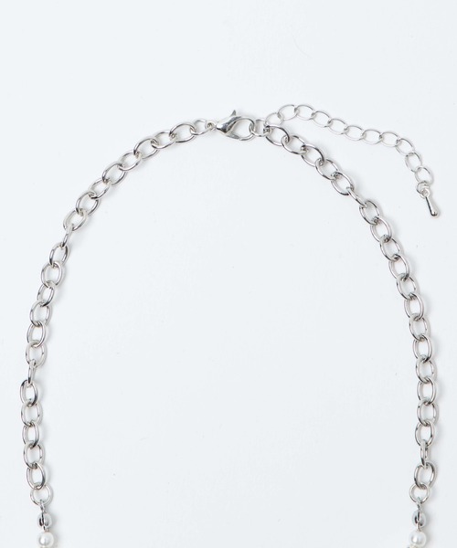 WEGO（ウィゴー）の「WEGO/ストーンミックスモチーフネックレス（ネックレス・レディース・ホワイト/ブラック/その他1・FREE）」の10枚目の写真