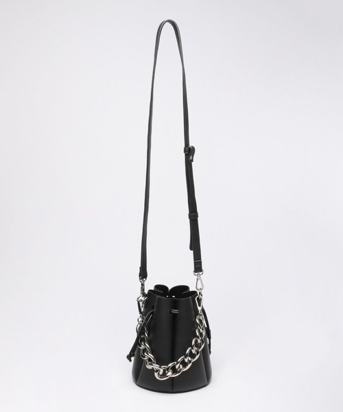 PAGEBOY（ページボーイ）の「フラワーチェーンポシェット（ショルダーバッグ・レディース・ブラック/オフホワイト/グリーン系その他・FREE）」の12枚目の写真