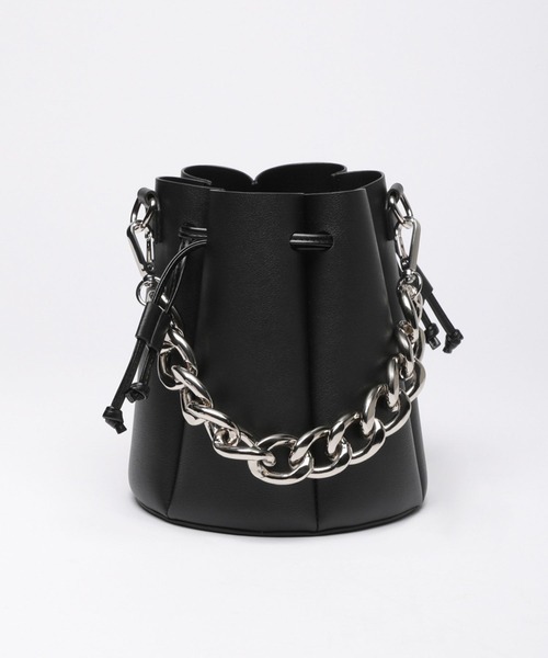 PAGEBOY（ページボーイ）の「フラワーチェーンポシェット（ショルダーバッグ・レディース・ブラック/オフホワイト/グリーン系その他・FREE）」の16枚目の写真