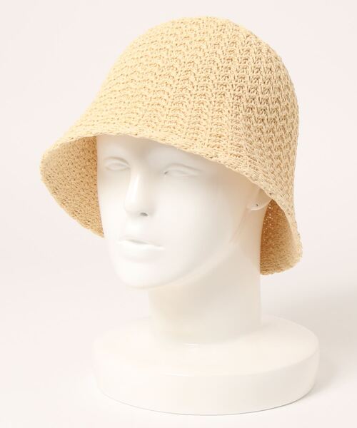 COLONY 2139(コロニートゥーワンスリーナイン)の「雑材バケットハット(ハット・レディース・ブラック/ベージュ・FREE)」の16枚目の写真