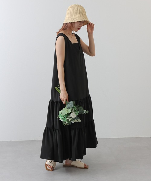 COLONY 2139(コロニートゥーワンスリーナイン)の「雑材バケットハット(ハット・レディース・ブラック/ベージュ・FREE)」の13枚目の写真