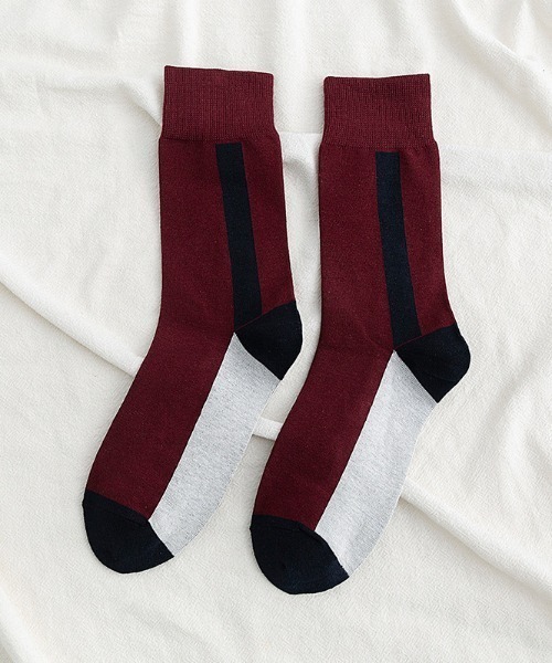 REBALANCE（リバランス）の「幾何学模様ソックス（ソックス/靴下・レディース・A/B/C/D/E/F/G・FREE）」の4枚目の写真