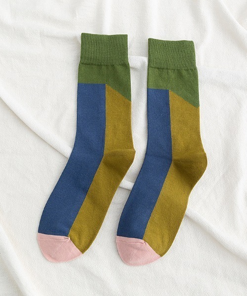 REBALANCE（リバランス）の「幾何学模様ソックス（ソックス/靴下・レディース・A/B/C/D/E/F/G・FREE）」の7枚目の写真
